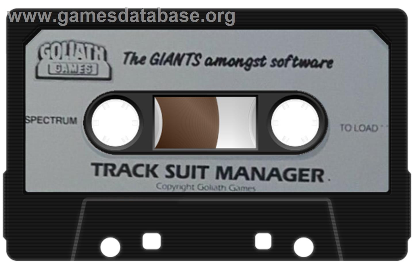 Tracksuit Manager - Sinclair ZX Spectrum - Artwork - Cartridge