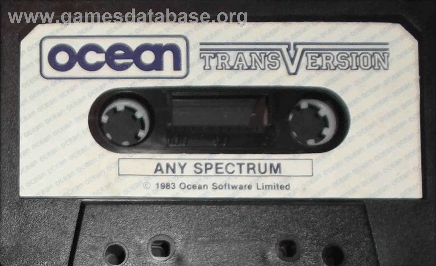 Transversion - Sinclair ZX Spectrum - Artwork - Cartridge
