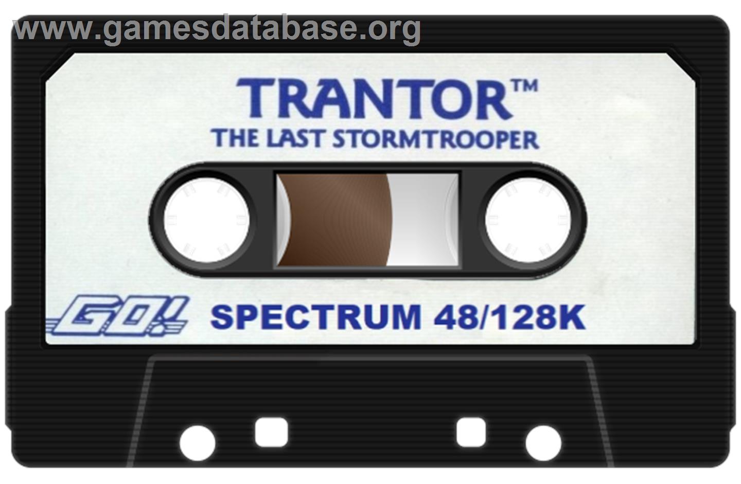 Trantor the Last Stormtrooper - Sinclair ZX Spectrum - Artwork - Cartridge