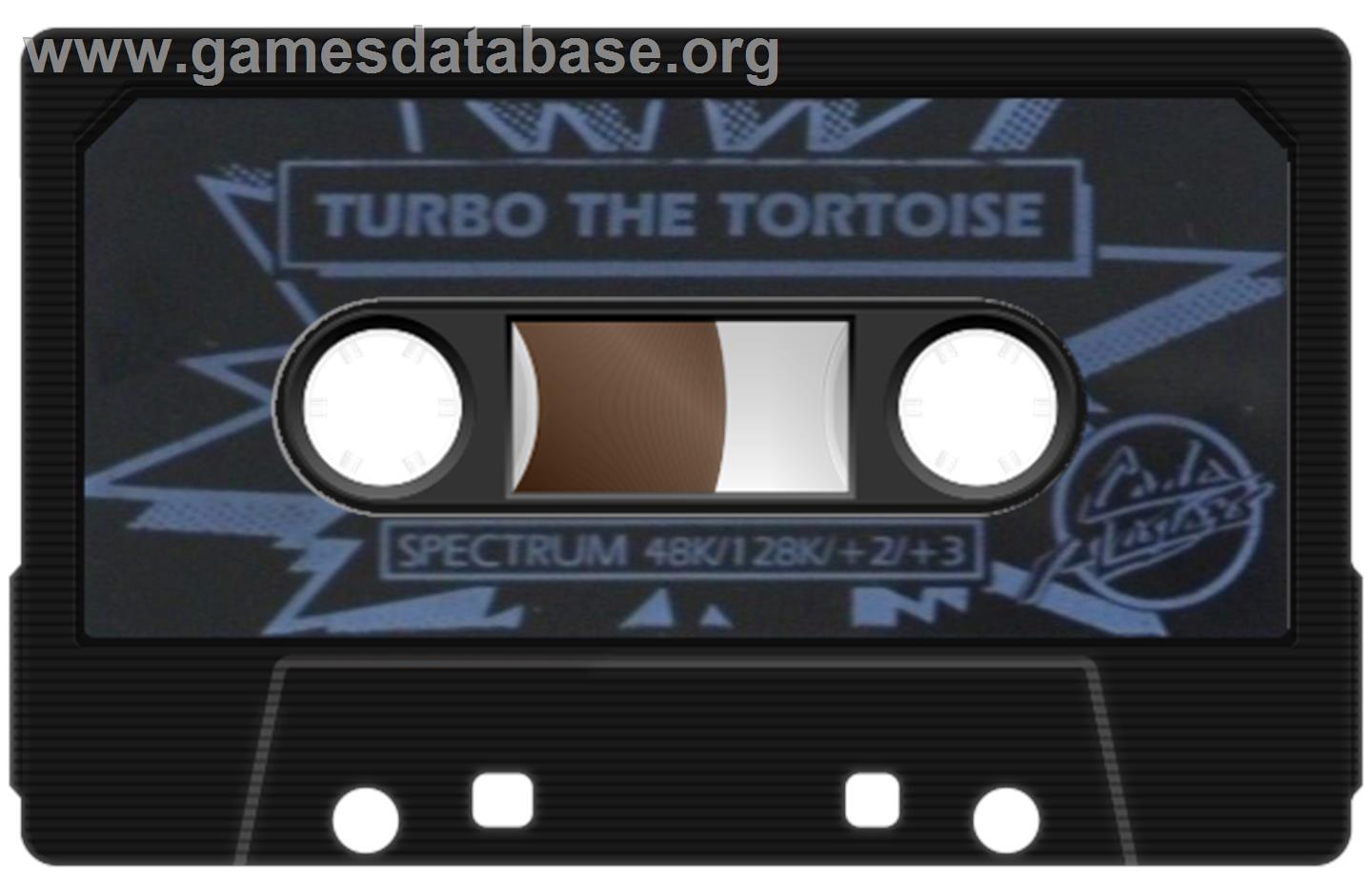 Turbo The Tortoise - Sinclair ZX Spectrum - Artwork - Cartridge