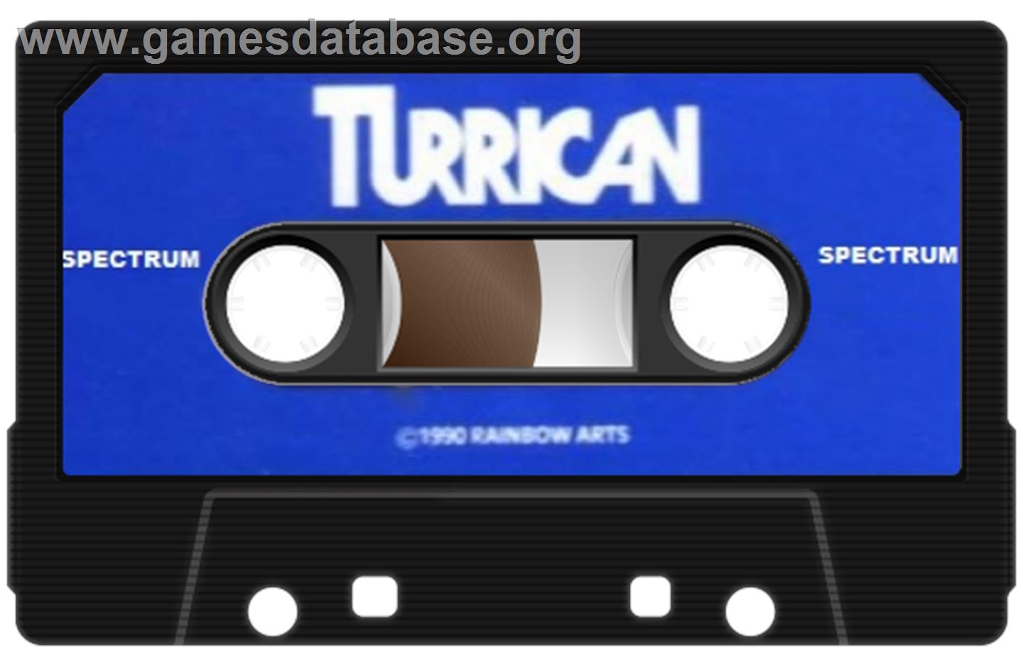 Turrican - Sinclair ZX Spectrum - Artwork - Cartridge