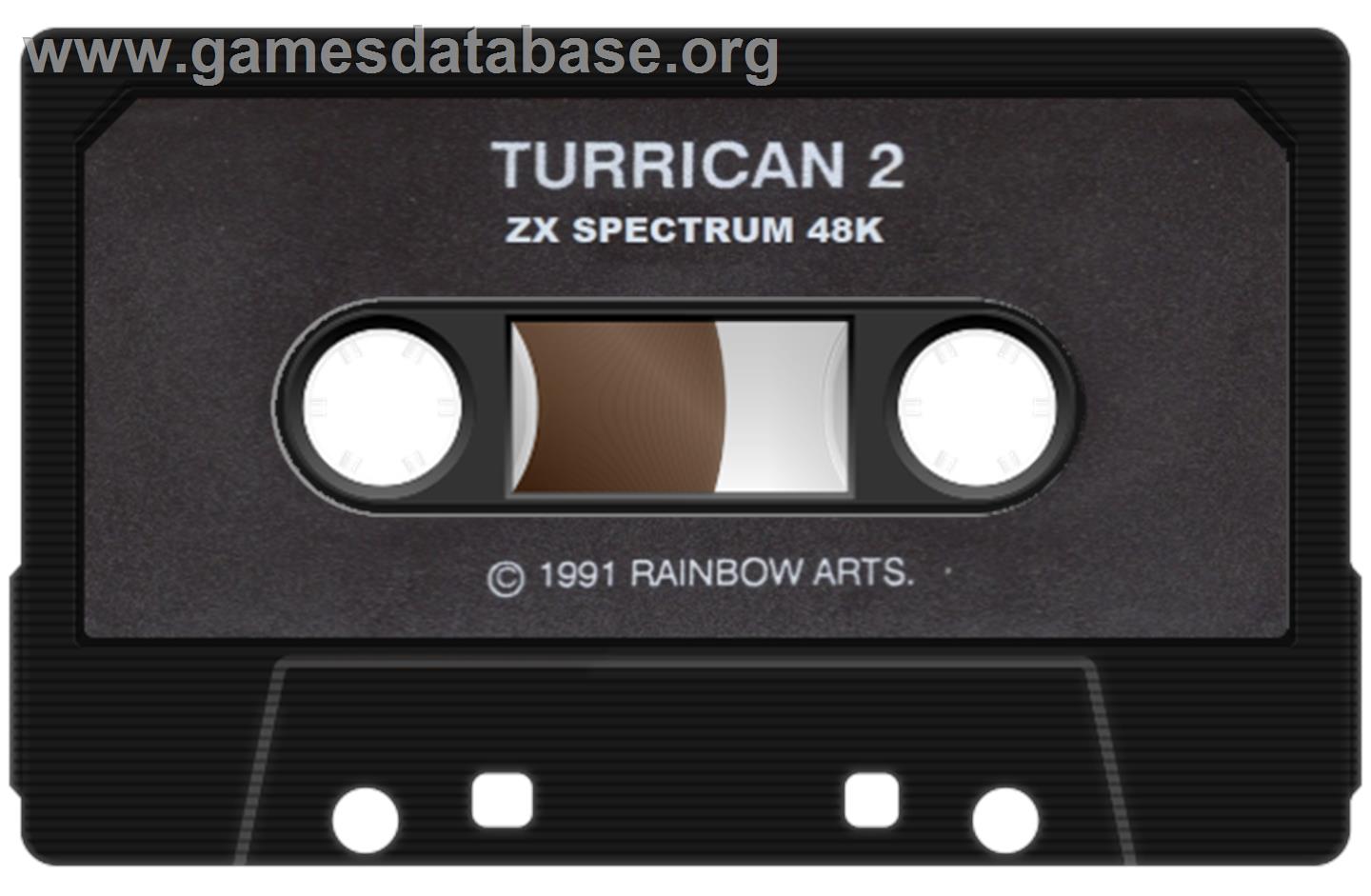 Turrican II: The Final Fight - Sinclair ZX Spectrum - Artwork - Cartridge