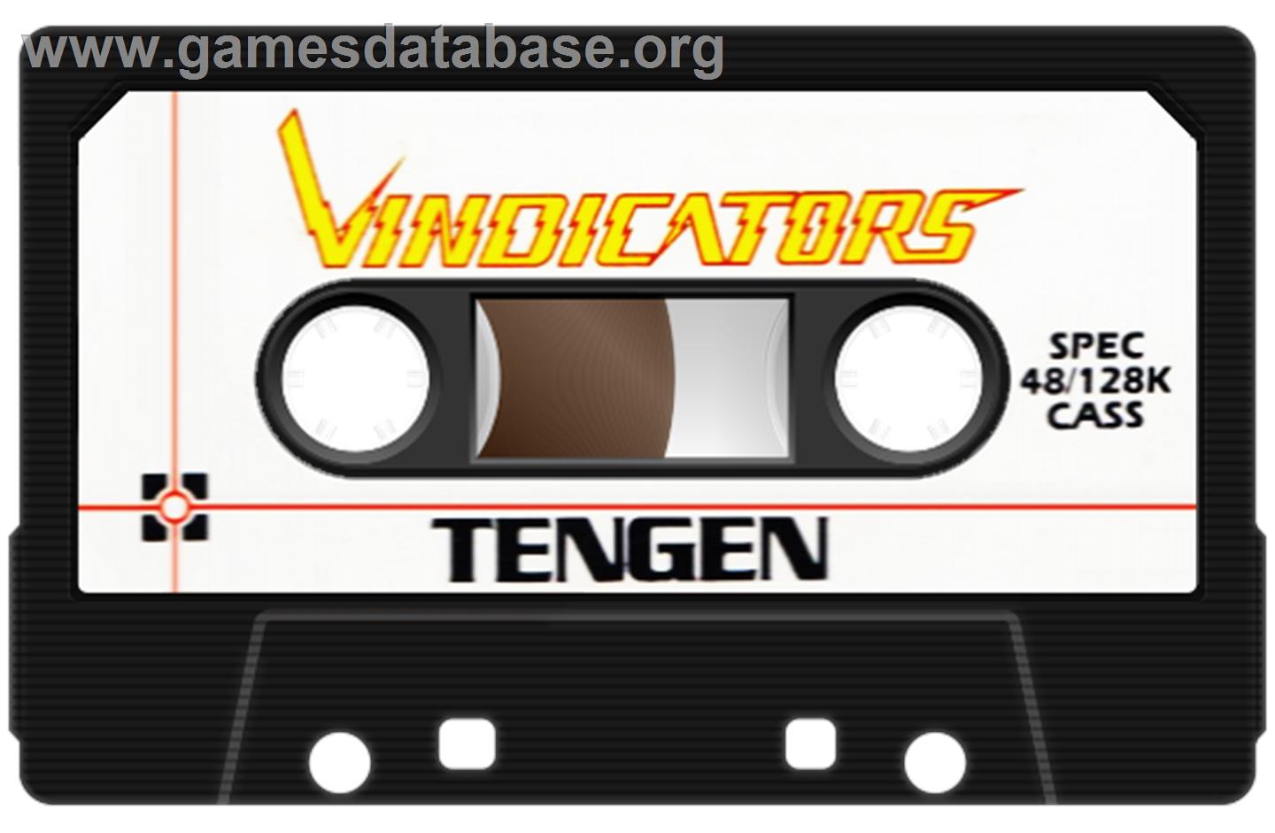 Vindicator, The - Sinclair ZX Spectrum - Artwork - Cartridge