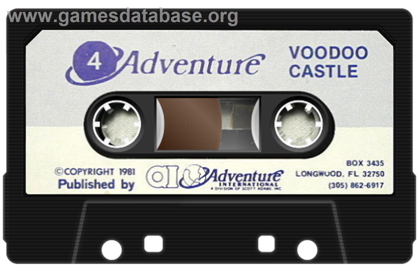 Voodoo Castle - Sinclair ZX Spectrum - Artwork - Cartridge