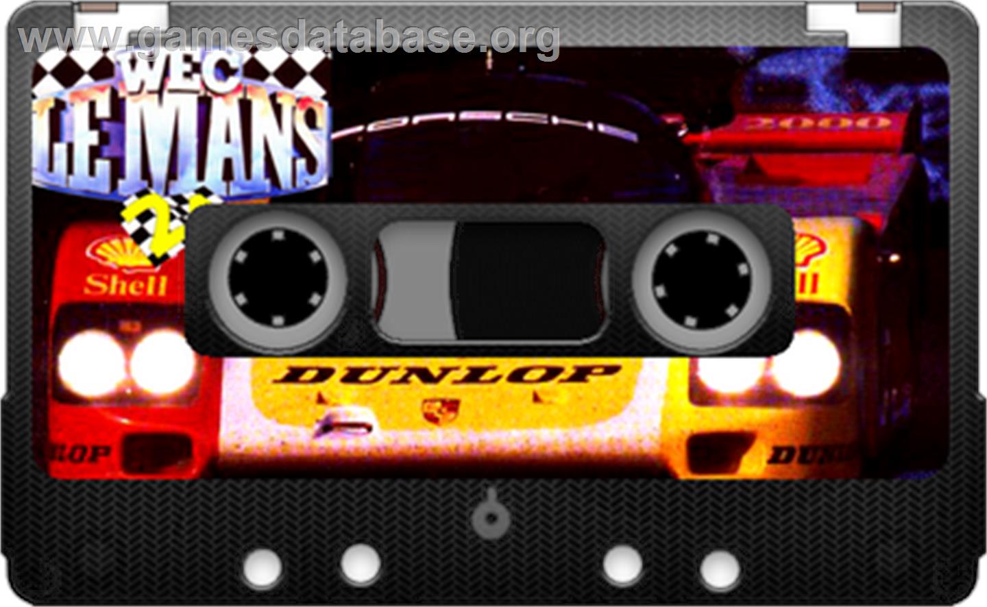 WEC Le Mans - Sinclair ZX Spectrum - Artwork - Cartridge