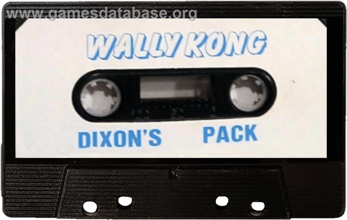 Wally Kong - Sinclair ZX Spectrum - Artwork - Cartridge