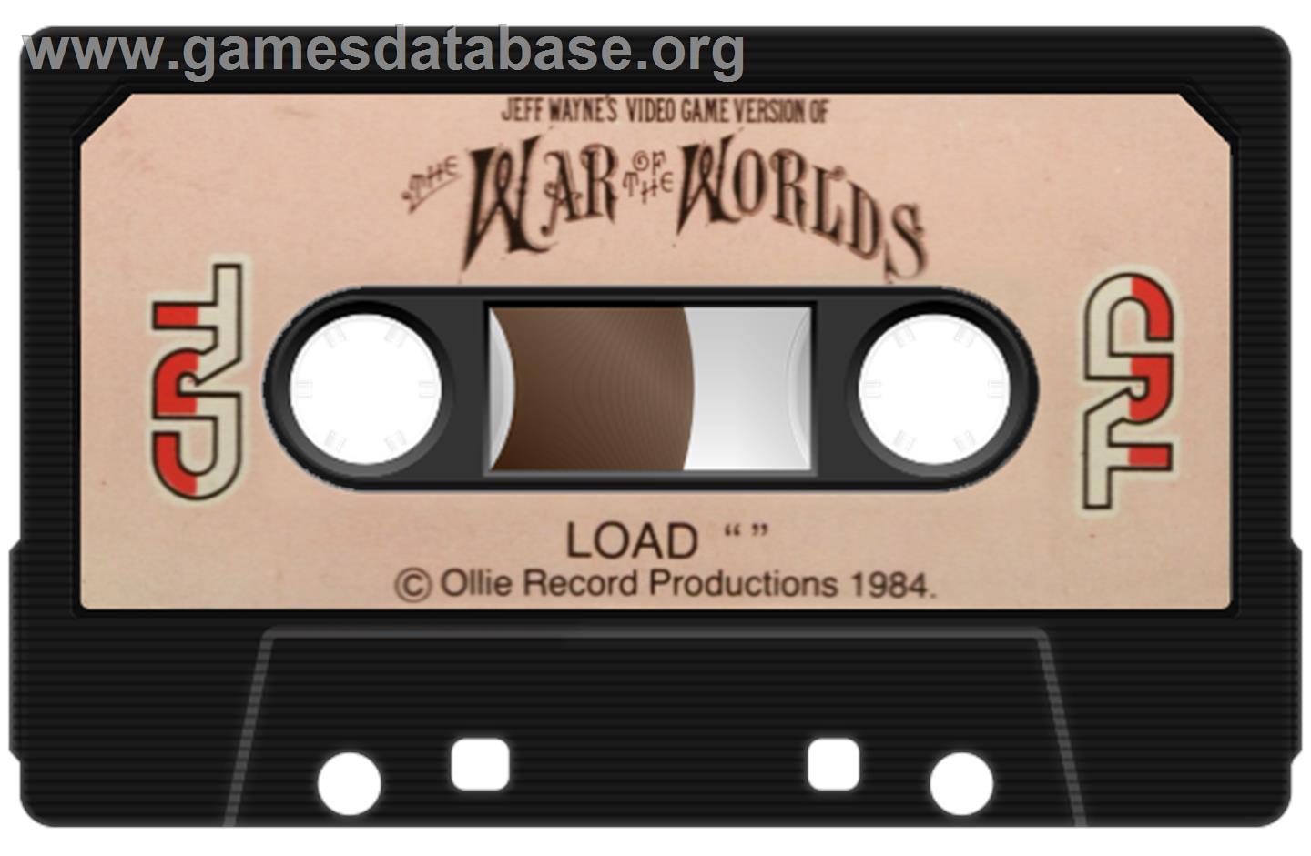 War Of The Worlds - Sinclair ZX Spectrum - Artwork - Cartridge