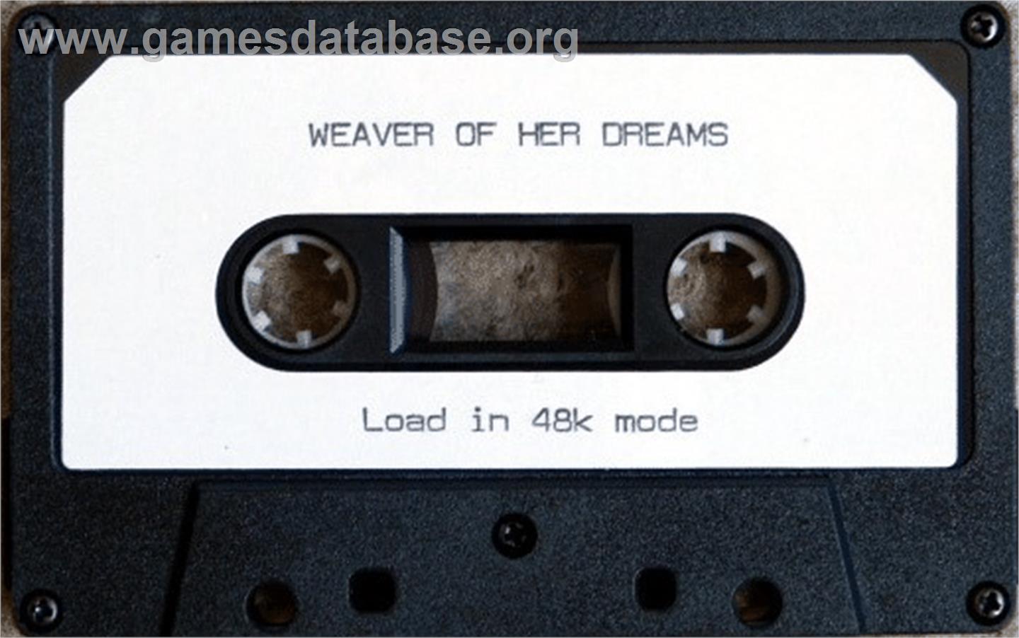 Weaver Of Her Dreams, The - Sinclair ZX Spectrum - Artwork - Cartridge