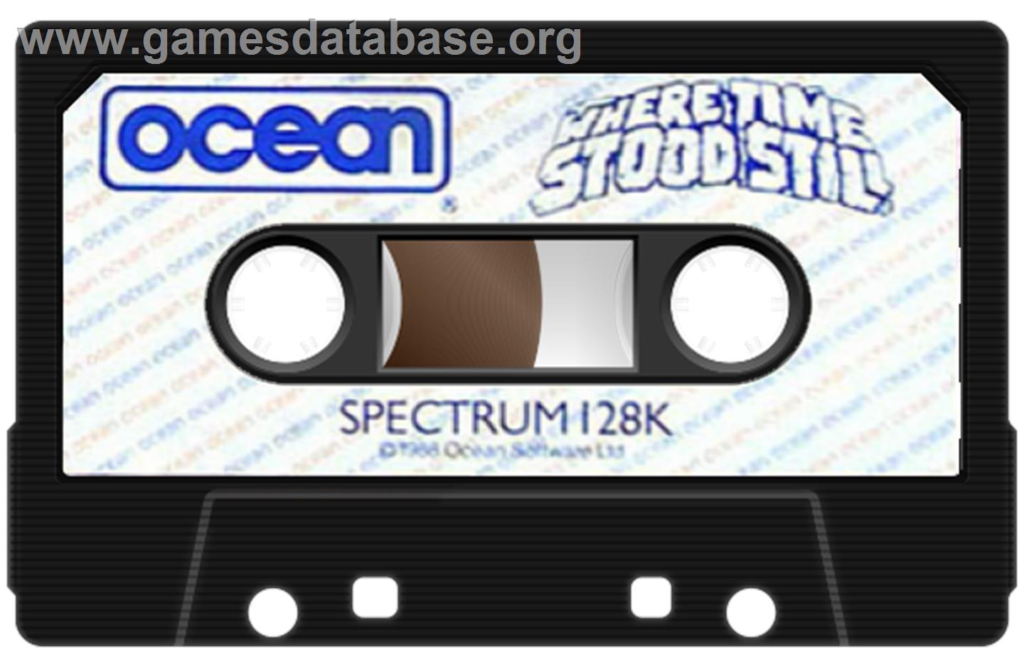 Where Time Stood Still - Sinclair ZX Spectrum - Artwork - Cartridge