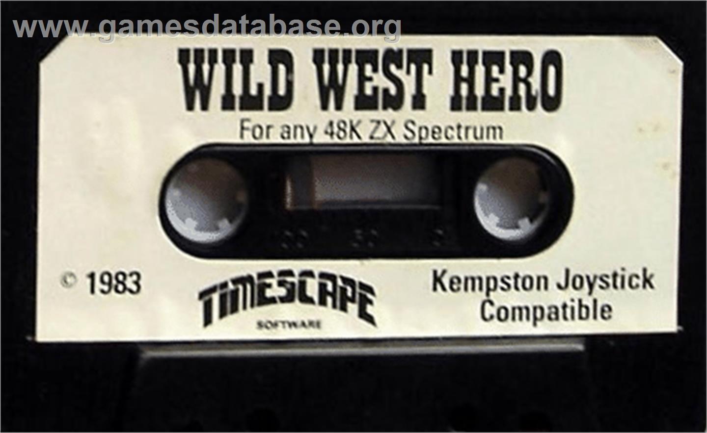 Wild West Hero - Sinclair ZX Spectrum - Artwork - Cartridge