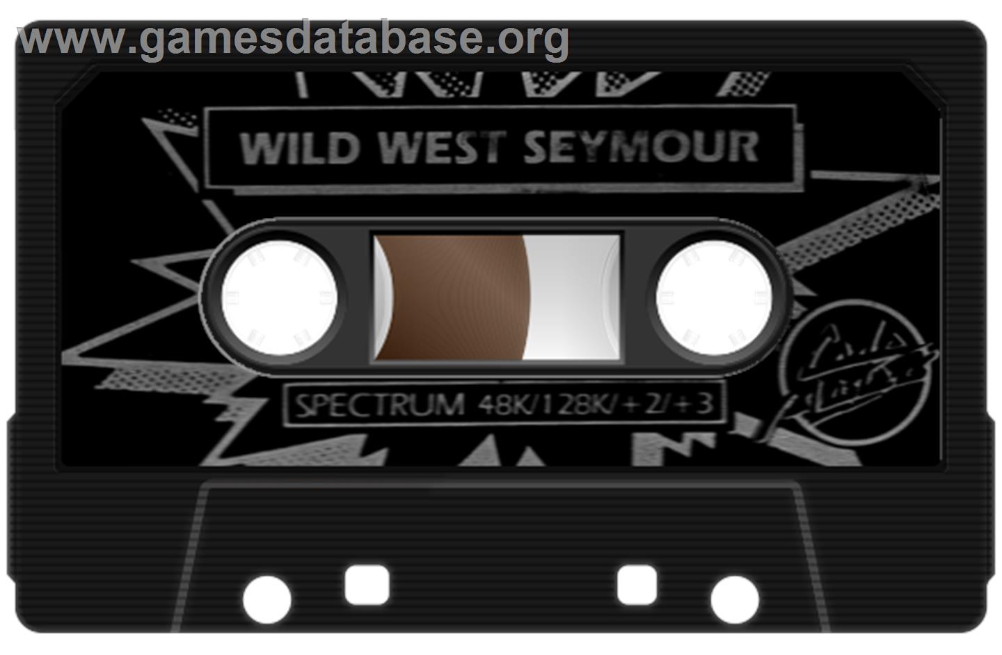 Wild West Seymour - Sinclair ZX Spectrum - Artwork - Cartridge