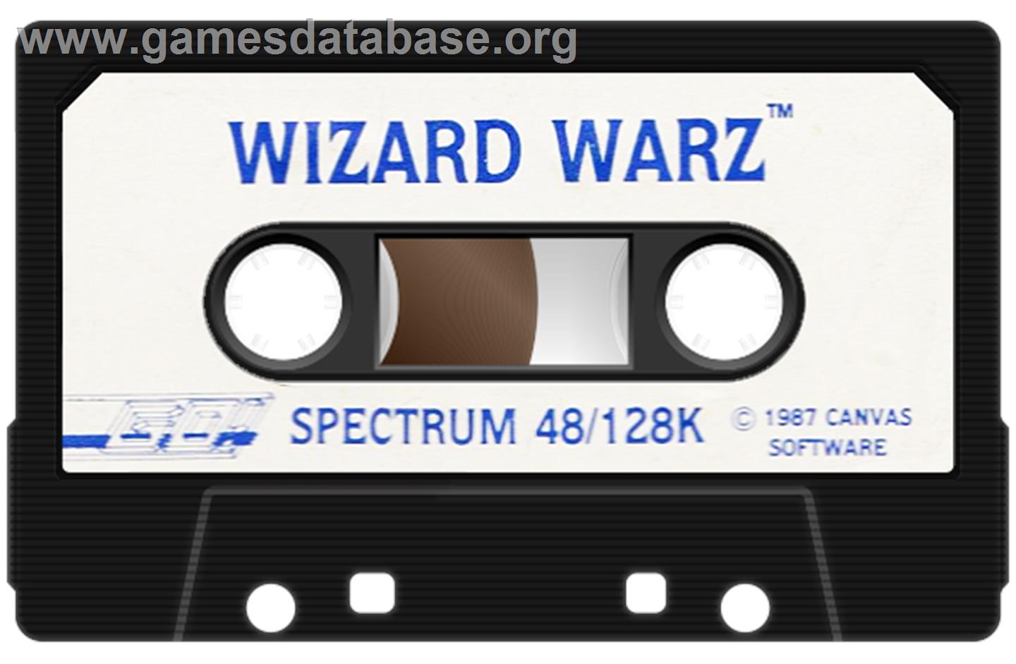 Wizard Warz - Sinclair ZX Spectrum - Artwork - Cartridge