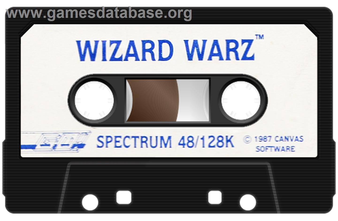 Wizard Warz - Sinclair ZX Spectrum - Artwork - Cartridge