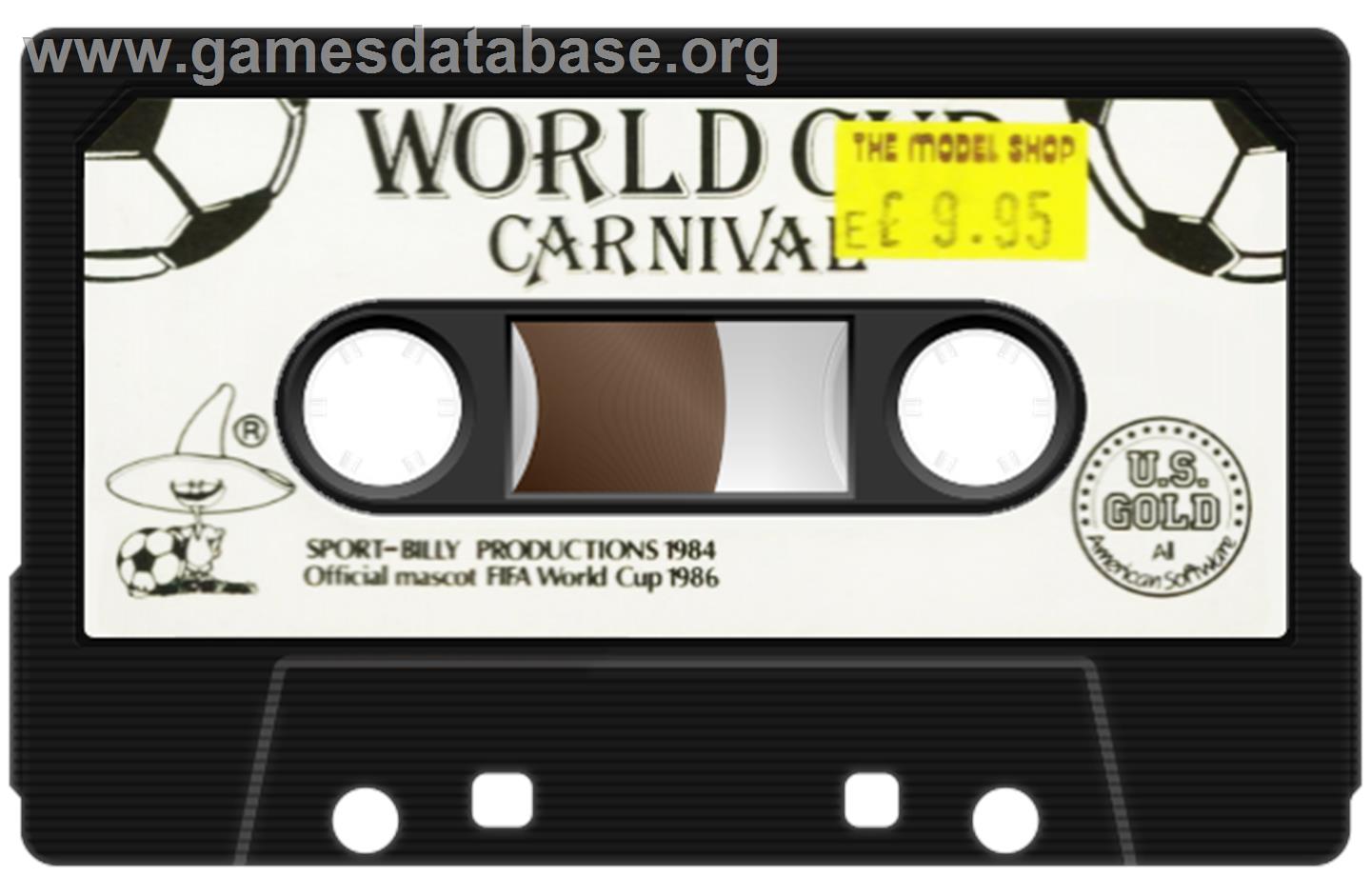 World Cup Carnival - Sinclair ZX Spectrum - Artwork - Cartridge
