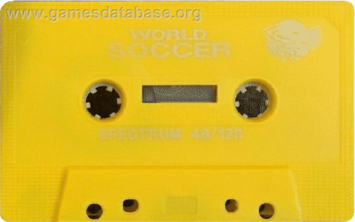 World Of Soccer - Sinclair ZX Spectrum - Artwork - Cartridge