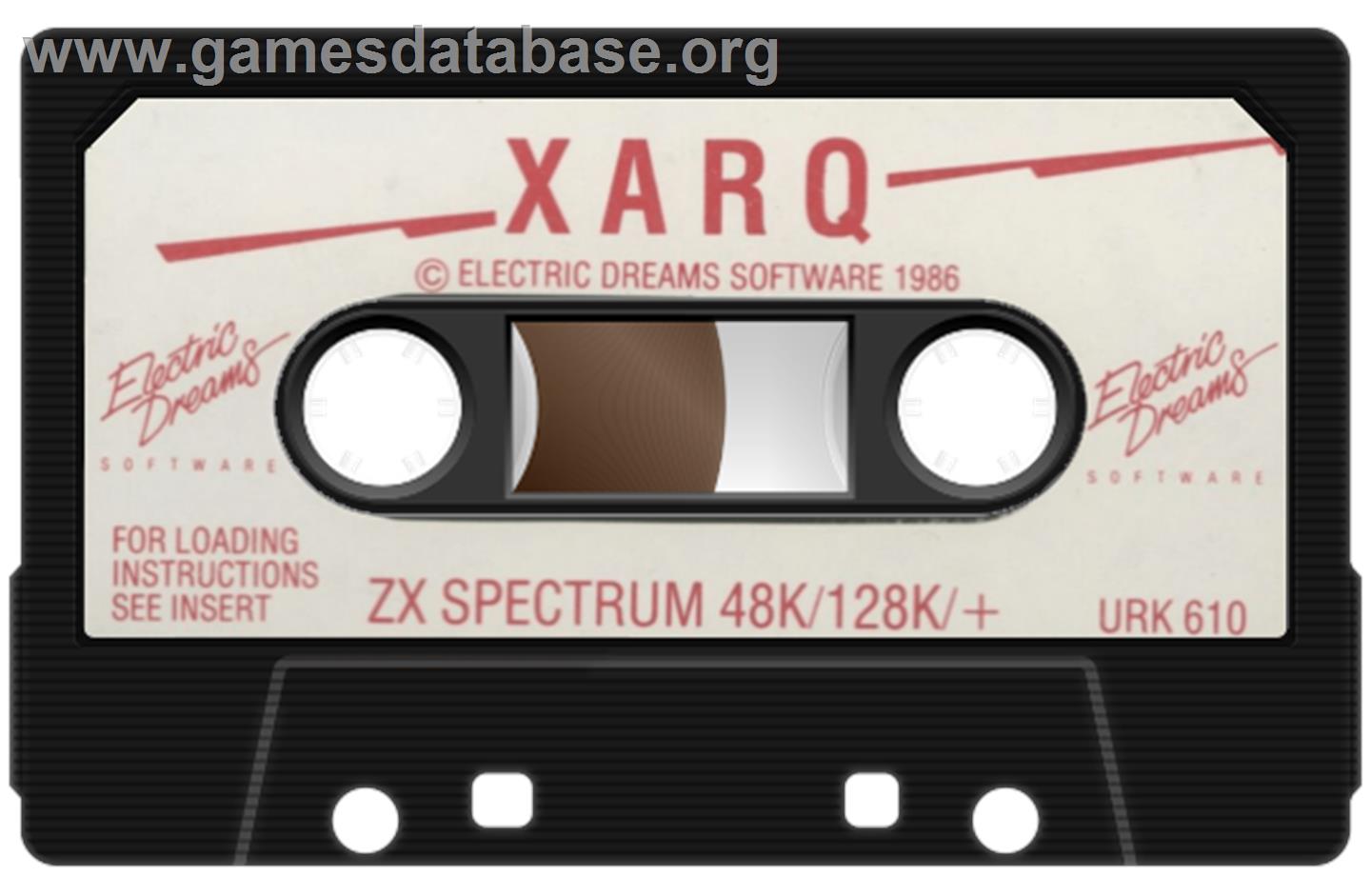 Xarq - The Zimmerman Trenches - Sinclair ZX Spectrum - Artwork - Cartridge
