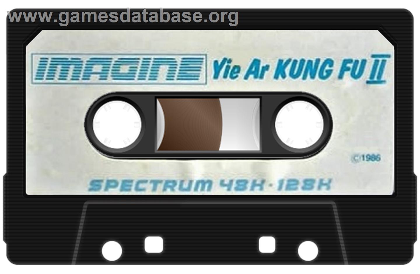 Yie Ar Kung-fu 2 - Sinclair ZX Spectrum - Artwork - Cartridge