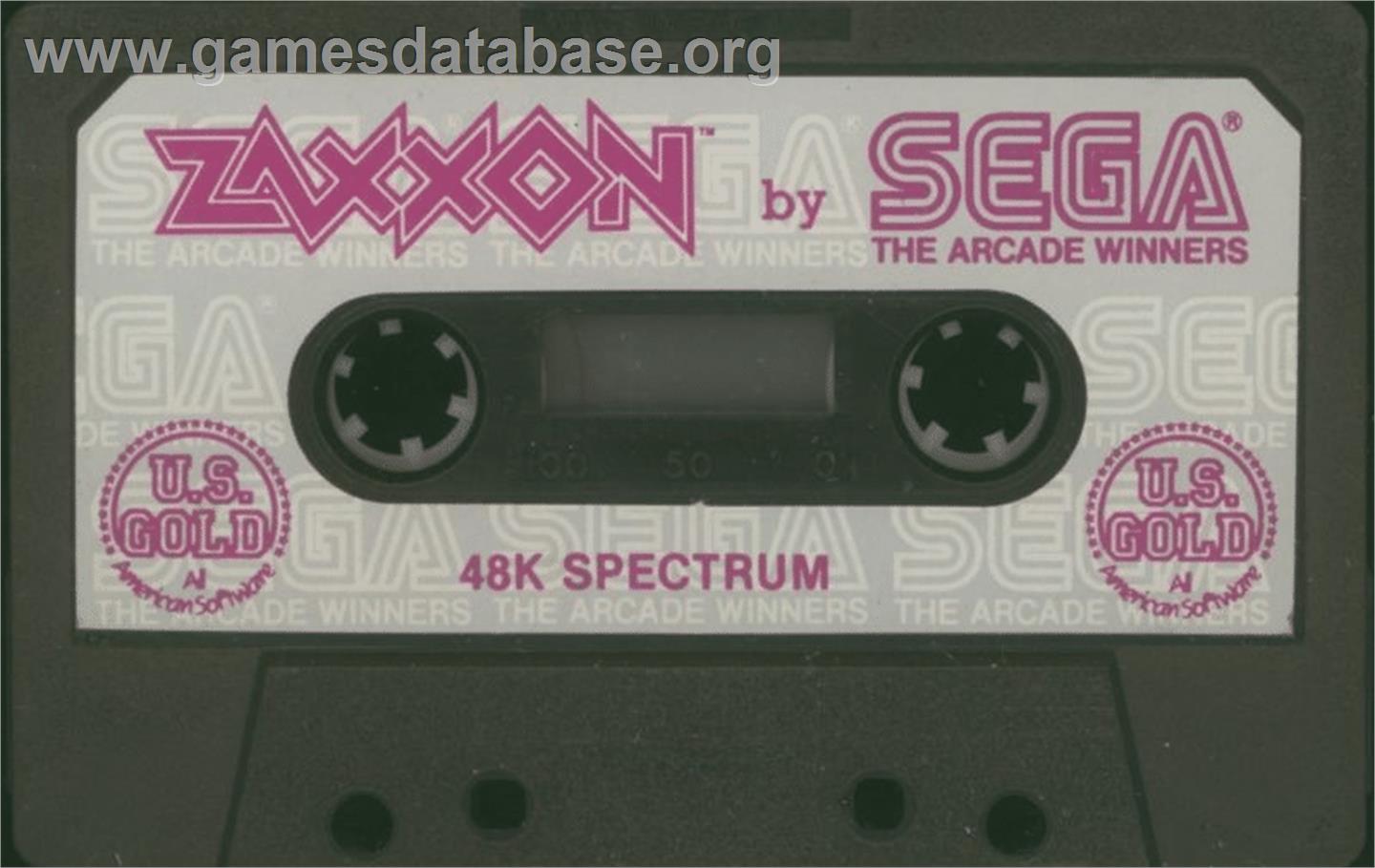 Zaxxon - Sinclair ZX Spectrum - Artwork - Cartridge