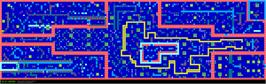 Game map for Ali-bebe on the Sinclair ZX Spectrum.