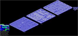 Game map for Alien Evolution on the Sinclair ZX Spectrum.