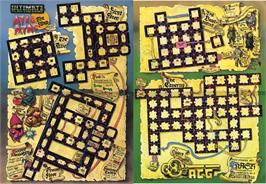 Game map for Atic Atac on the Sinclair ZX Spectrum.