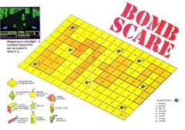 Game map for Bomb Scare on the Commodore VIC-20.