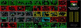 Game map for Boovie on the Sinclair ZX Spectrum.