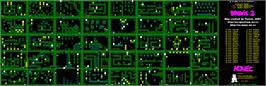 Game map for Boovie 2 on the Sinclair ZX Spectrum.