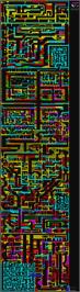 Game map for Brainstorm (Firebird) on the Sinclair ZX Spectrum.