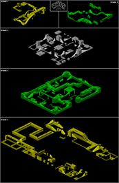 Game map for Bubbler on the Sinclair ZX Spectrum.
