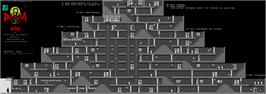 Game map for Count Duckula In No Sax Please - We're Egyptian on the Commodore Amiga.