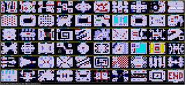 Game map for Crux 92 on the Sinclair ZX Spectrum.