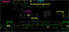 Game map for Curse Of Sherwood, The on the Sinclair ZX Spectrum.
