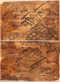Game map for Fairlight on the Sinclair ZX Spectrum.