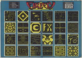Game map for Firefly on the Sinclair ZX Spectrum.