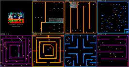 Game map for Gauntlet on the Acorn Electron.