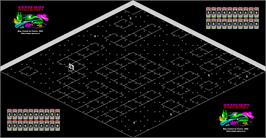 Game map for Gunfright on the Sinclair ZX Spectrum.