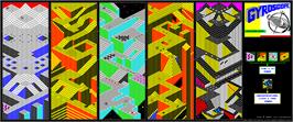 Game map for Gyroscope on the Apple II.