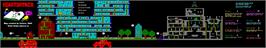 Game map for Heartbroken on the Sinclair ZX Spectrum.