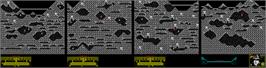 Game map for Indiana Jones 2 on the Sinclair ZX Spectrum.