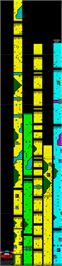 Game map for Italian Supercar on the Sinclair ZX Spectrum.