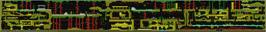 Game map for Jack the Nipper 2: In Coconut Capers on the Sinclair ZX Spectrum.