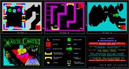 Game map for Magic Carpet on the Commodore 64.