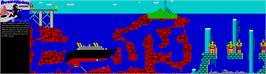 Game map for Mermaid Madness on the Commodore 64.