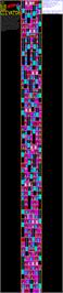 Game map for Mission Elevator on the Sinclair ZX Spectrum.