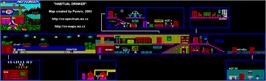 Game map for Notorik on the Sinclair ZX Spectrum.