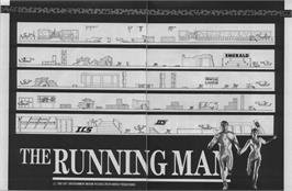 Game map for Running Man on the Sinclair ZX Spectrum.