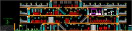 Game map for S.a.s. Combat Assault on the Sinclair ZX Spectrum.