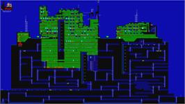 Game map for Saboteur 2 on the Sinclair ZX Spectrum.