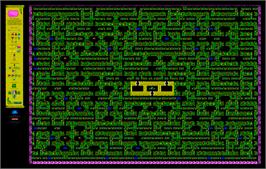 Game map for Sabre Wulf on the Acorn BBC Micro.
